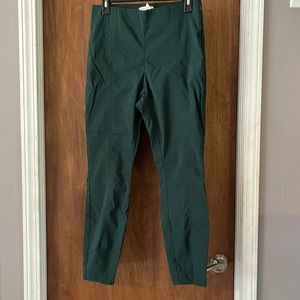 H&M high waisted slacks with split leg opening.
